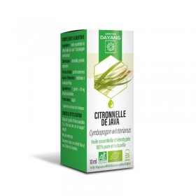 Huile essentielle de Citronnelle de Java Bio 10ml - DAYANG