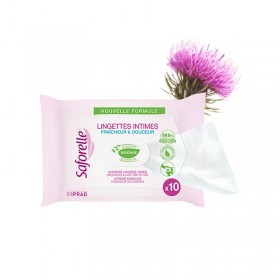 Lingettes intimes ultra douces - Saforelle