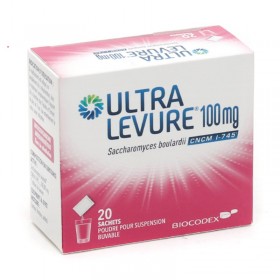 Ultra-levure 100 mg - poudre pour suspension...