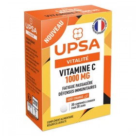 Vitamin C 1000mg - 20 chewable tablets - UPSA