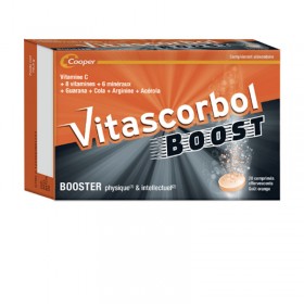 Vitascorbol Boost 20 comprimés effervescents -...