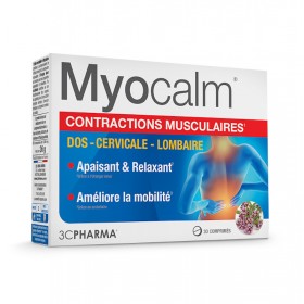 Myocalm muscles contractions - 45 tablets - 3C PHARMA