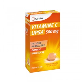 Vitamin C 500mg - 30 tablets - UPSA
