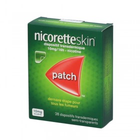 Nicoretteskin 10 mg /16h - 28 dispositifs transdermiques