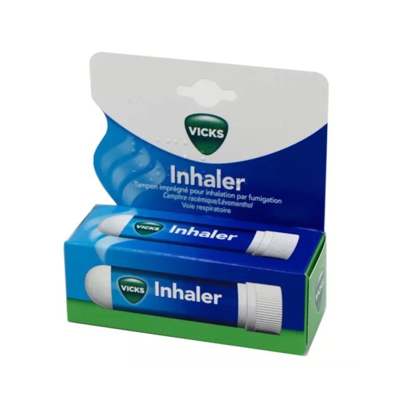 Vicks inhaler tampon imprégné pour inhalation - nez bouché