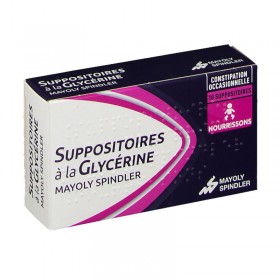 10 Suppositoires à la glycérine pour nourrisson - MAYOLI SPINDLER