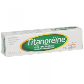 Titanoreïne cream with lidocaine 2% - JOHNSON&JOHNSON