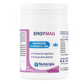 Ergymag magnesium capsules - NUTERGIA