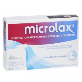Microlax adulte constipation occasionnelle - 4...