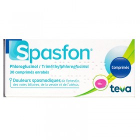 Spasfon 30 comprimés enrobés - TEVA