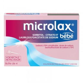 Microlax bébé constipation occasionnelle - 4...