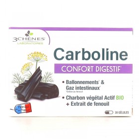 Carboline digestive comfort - 30 capsules - LES...