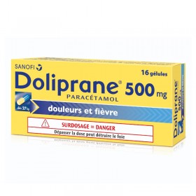 Doliprane 500mg paracétamol en gélules - SANOFI