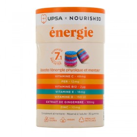 Gummies énergie - UPSA & NOURISHED