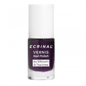 Intense purple nail polish ECRINAL
