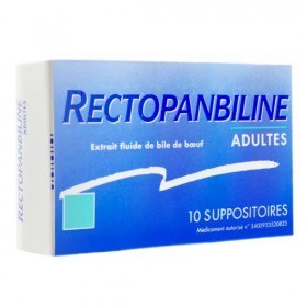 Rectopanbiline 10 suppositories - VIATRIS