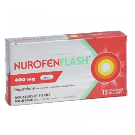 Nurofenflash 400 mg ibuprofène - 12 comprimés