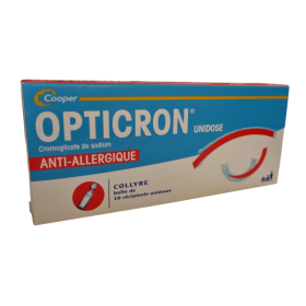 Opticron collyre anti-allergique - cromoglicate...