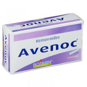 Avenoc hemorrhoids 10 suppositories BOIRON