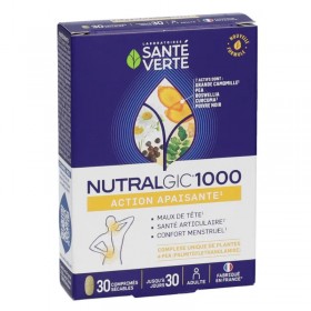 Nutralgic 1000 action apaisante - 30 comprimés - SANTE VERTE