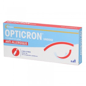 Opticron anti-allergic eye drops - sodium...