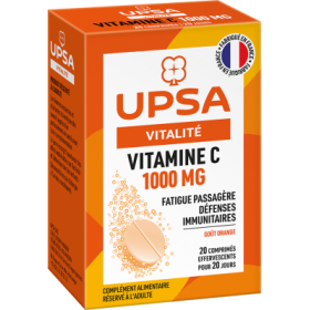 Vitamine C 1000mg - 20 comprimés effervescents...