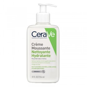 Crème moussante nettoyante hydratante 236ml - CeraVe