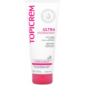 TOPICREM ultra-hydratant lait corps 200ml / 500ml / 1L