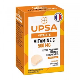 Vitamine C 500mg - 30 comprimés à croquer UPSA