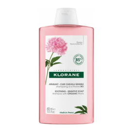 Shampooing à la pivoine - apaisant - KLORANE 200 ml / 400 ml