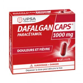 DafalganCaps 1g - 8 Capsules - UPSA