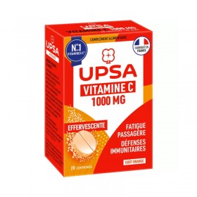 Vitamine C 1000mg - 20 comprimés effervescents - UPSA