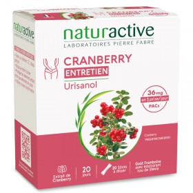 Urisanol cranberry entretien 20 sticks -...