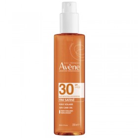 AVENE Huile solaire SPF 30 fini satiné spray de 200ml