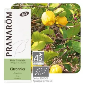 Huile essentielle Citronnier BIO 10 ml PRANAROM