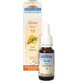 Fleur de Bach BIO Gorse (Ajonc) Flacon 20 ml BIOFLORAL