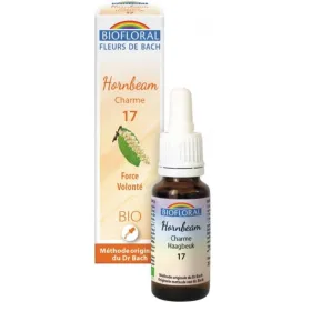 Fleur de Bach BIO Hornbeam (Charme) Flacon 20 ml BIOFLORAL