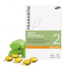 Oleocaps + 2 BIO Santé intestinale 30 capsules PRANAROM