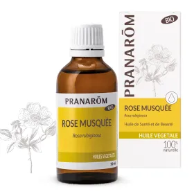 Huile végétale Rose musquée BIO 50 ml PRANAROM