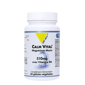 Calm Vital Magnésium marin 510 mg 60 gélules VIT'ALL+