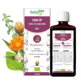 Sirop des fumeurs BIO Flacon 250 ml HERBALGEM