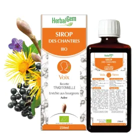 Sirop des Chantres BIO Flacon 250 ml HERBALGEM