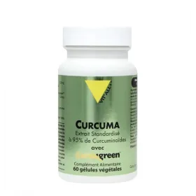 Curcuma Extrait Standardisé 95% curcuminoides 60 gélules VIT'ALL+