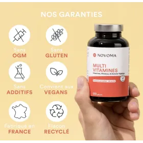 Multivitamines 120 gélules NOVOMA