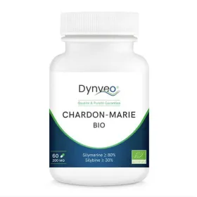 Chardon Marie BIO Extrait titré 60 gélules 200 mg DYNVEO