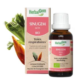 Sinugem BIO Flacon 30 ml Complexe Voies respiratoires GC15 HERBALGEM