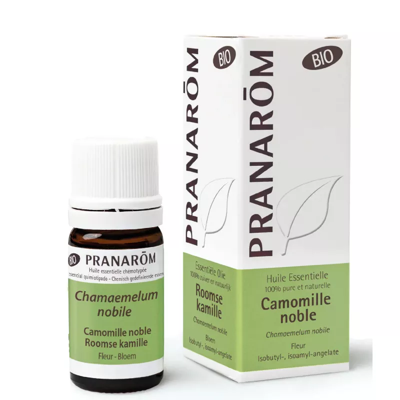 Huile essentielle Camomille noble BIO Flacon 5 ml PRANAROM Huile essentielle Camomille noble BIO Flacon 5 ml PRANAROM