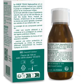 Syrup for dry and productive cough 120ml NATURACTIVE