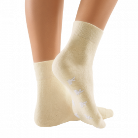 White angora wool socks by ClimaCare